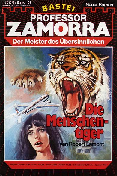 Professor Zamorra Nr. 101: Die Menschentiger