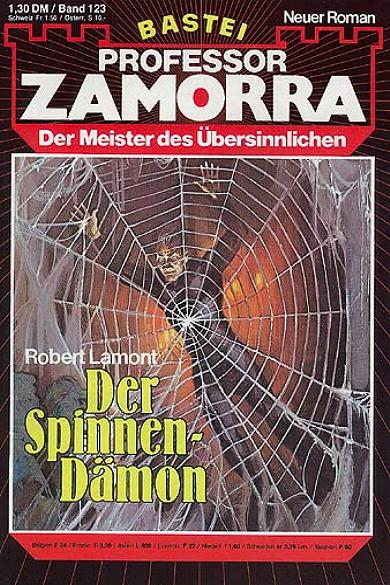 Professor Zamorra Nr. 123: Der Spinnen-D&auml;mon