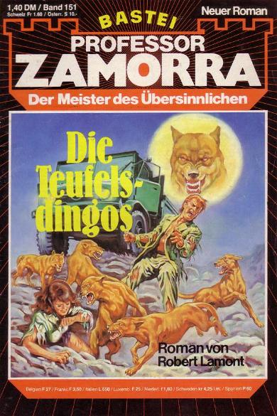 Professor Zamorra Nr. 151: Die Teufelsdingos