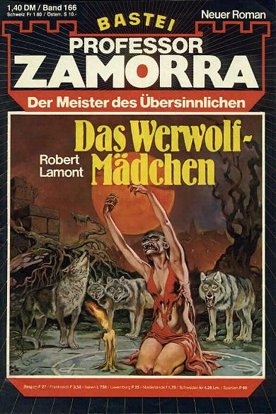 Professor Zamorra Nr. 166: Das Werwolf-M&auml;dchen
