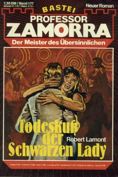 Professor Zamorra Nr. 177: Todesku&szlig; der Schwarzen Lady