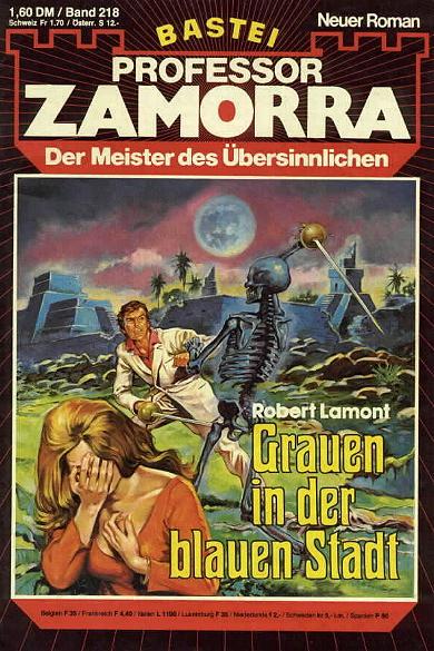 Professor Zamorra Nr. 218: Grauen in der blauen Stadt