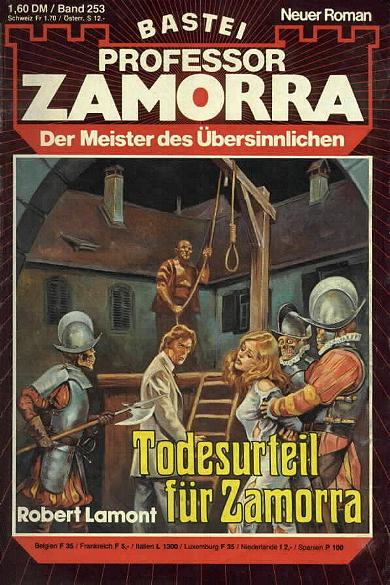 Professor Zamorra Nr. 253: Todesurteil f&uuml;r Zamorra