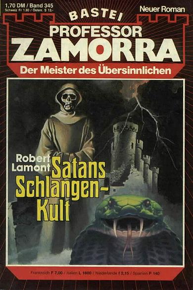 Professor Zamorra Nr. 345: Satans Schlangenkult