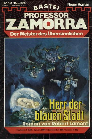 Professor Zamorra Nr. 398: Herr der blauen Stadt