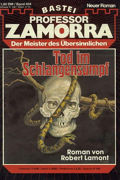 Professor Zamorra Nr. 404: Tod im Schlangensumpf