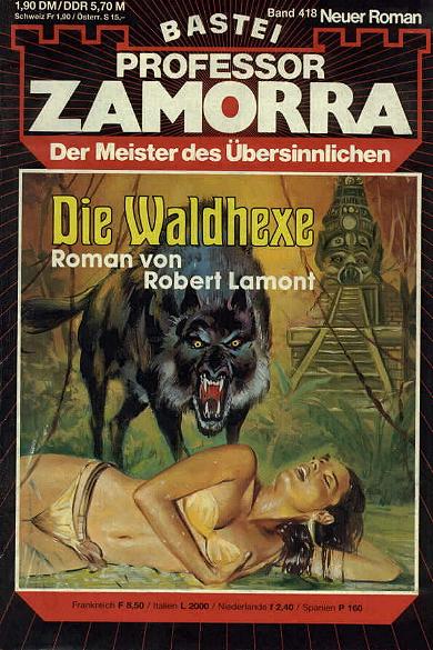 Professor Zamorra Nr. 418: Die Waldhexe