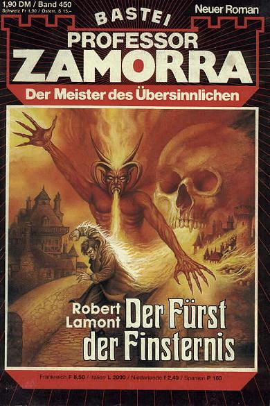 Professor Zamorra Sektion Nr. 450: Der F&uuml;rst der Finsternis