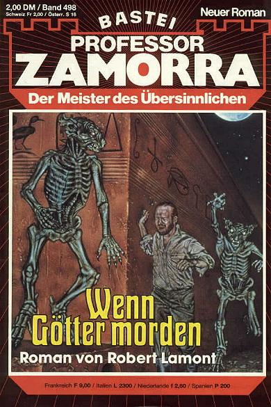 Professor Zamorra Nr. 498: Wenn G&ouml;tter morden