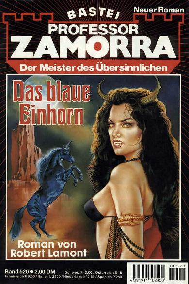Professor Zamorra Nr. 520: Das blaue Einhorn