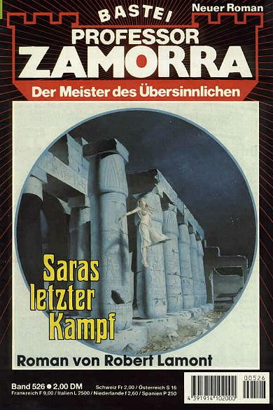 Professor Zamorra Nr. 526: Saras letzter Kampf