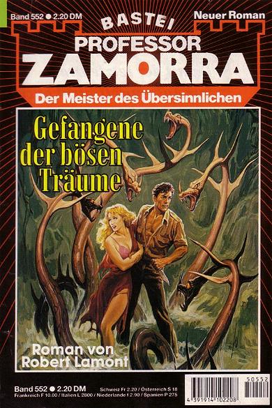 Professor Zamorra Nr. 552: Gefangene der b&ouml;sen Tr&auml;ume
