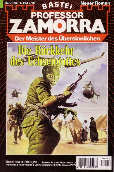 Professor Zamorra Nr. 563: Die R&uuml;ckkehr des Echsengottes