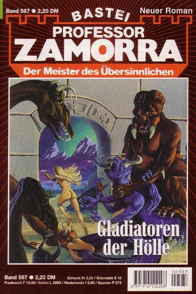 Professor Zamorra Nr. 587: Gladiatoren der H&ouml;lle