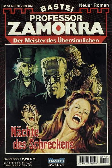 Professor Zamorra Nr. 603: N&auml;chte des Schreckens