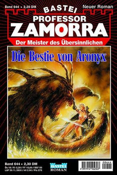 Professor Zamorra Nr. 644: Die Bestie von Aronyx