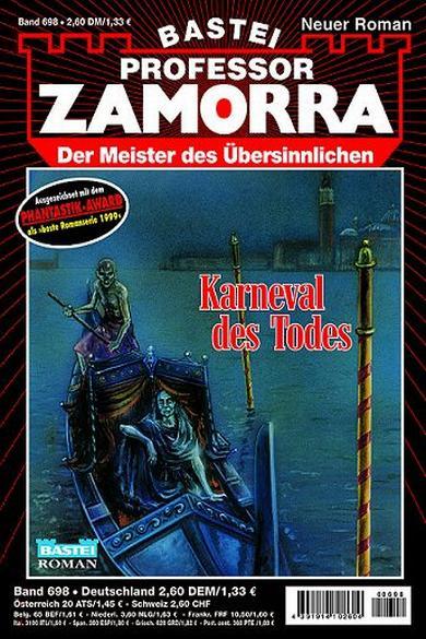 Professor Zamorra Nr. 698: Karneval des Todes