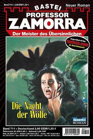 Professor Zamorra Nr. 711: Die Nacht der W&ouml;lfe