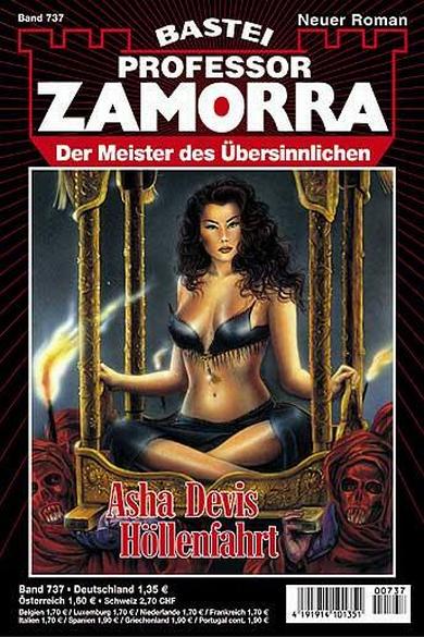 Professor Zamorra Nr. 737: Asha Devis H&ouml;llenfahrt