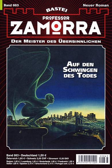 Professor Zamorra Nr. 863: Auf den Schwingen des Todes