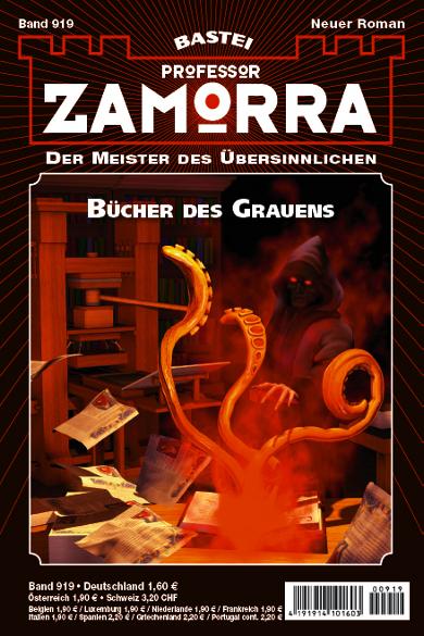 Professor Zamorra Nr. 919: B&uuml;cher des Grauens