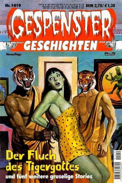 Gespenster-Geschichten Nr. 1419: Der Fluch des Tigergottes