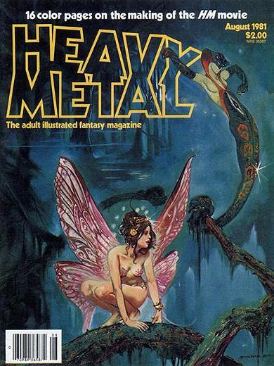 HEAVY METAL-Magazins Nr. 8