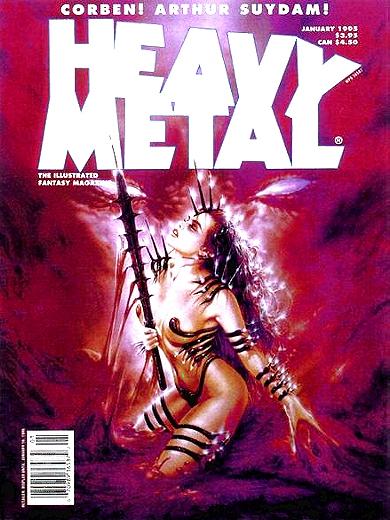 HEAVY METAL Magazin (Januar 1995)