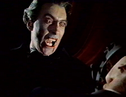 Christopher Lee als Dracula