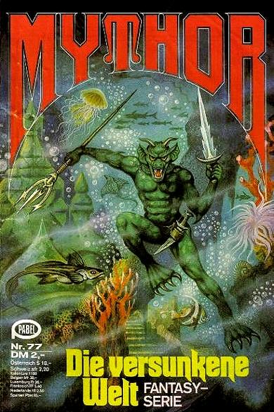 Mythor Nr. 77: Die versunkene Welt