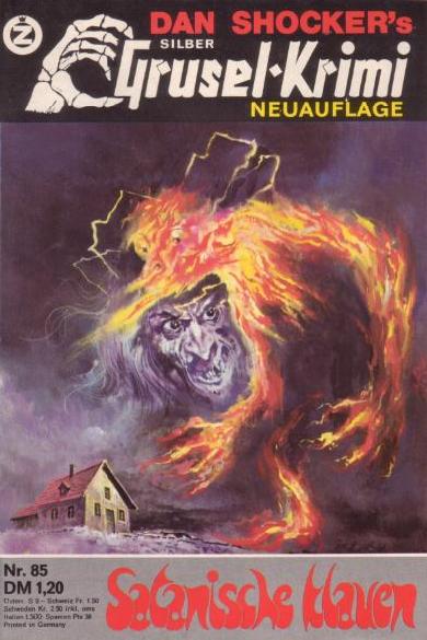 Silber-Grusel-Krimi Nr. 85 (NA): Satanische Klauen