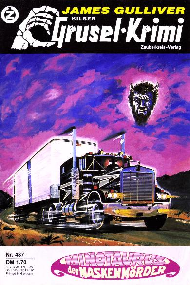Silber-Grusel-Krimi Nr. 437: Minotaurus der Maskenm&ouml;rder
