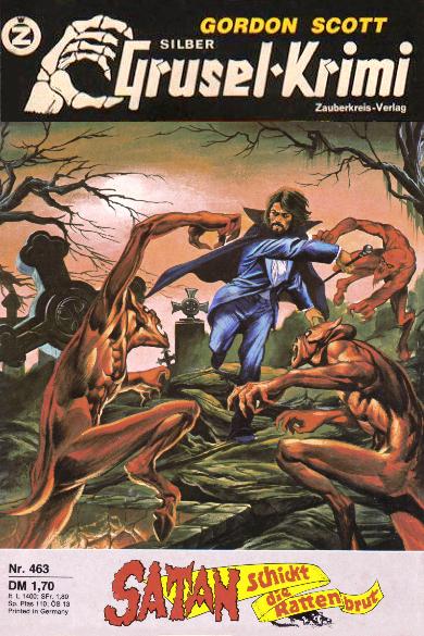 Silber-Grusel-Krimi Nr. 463: Satan schickt die Rattenbrut
