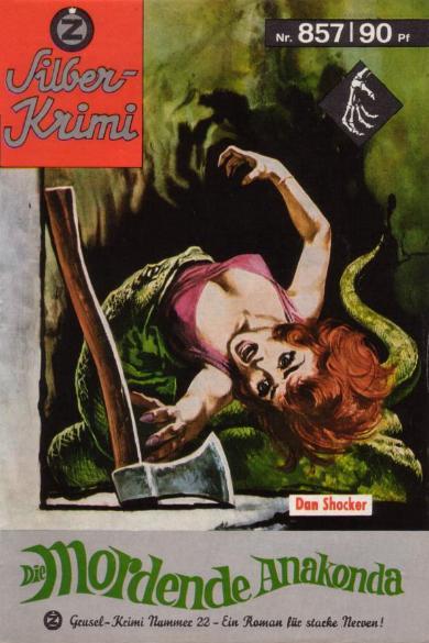 Silber-Krimi Nr. 857: Die mordende Anakonda