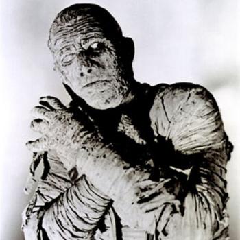 Boris Karloff in seiner Rolle als Im-ho-tep