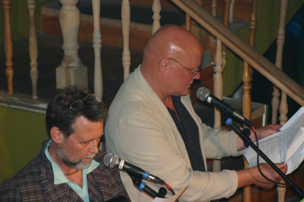 Beide beim Live H&ouml;rspiel