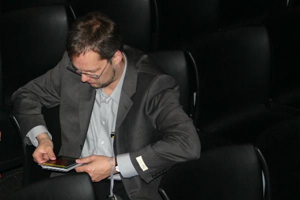 Joachim Otto, der Chef der Romantruhe