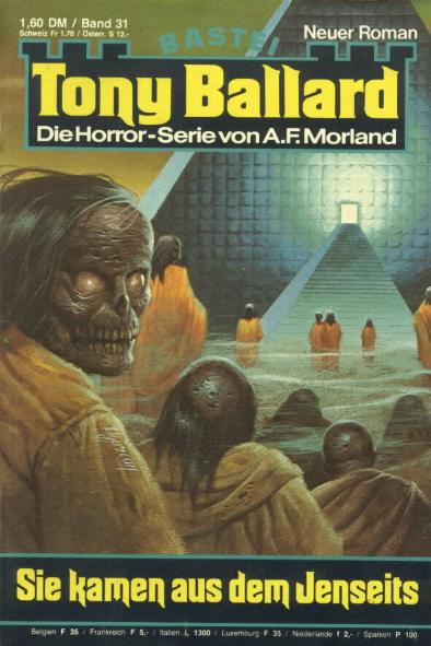 Tony Ballard Nr. 31: Sie kamen aus dem Jenseits