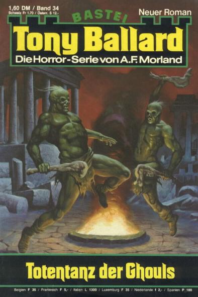 Tony Ballard Nr. 034: Totentanz der Ghouls