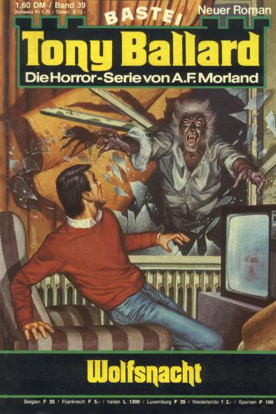 Tony Ballard Nr. 039: Wolfsnacht