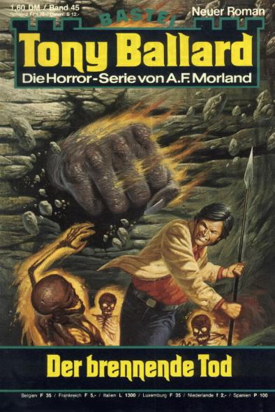 Tony Ballard Nr. 045: Der brennende Tod