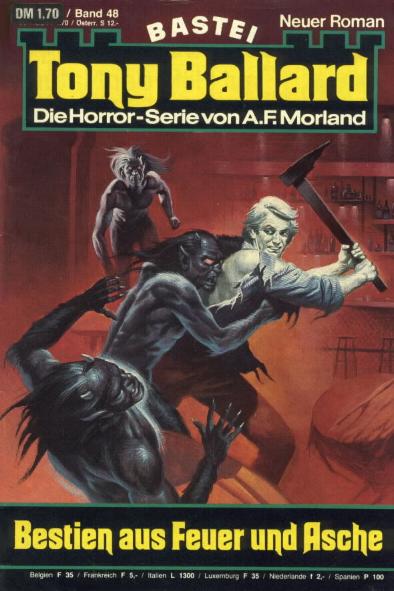Tony Ballard Nr. 048: Bestien aus Feuer und Asche