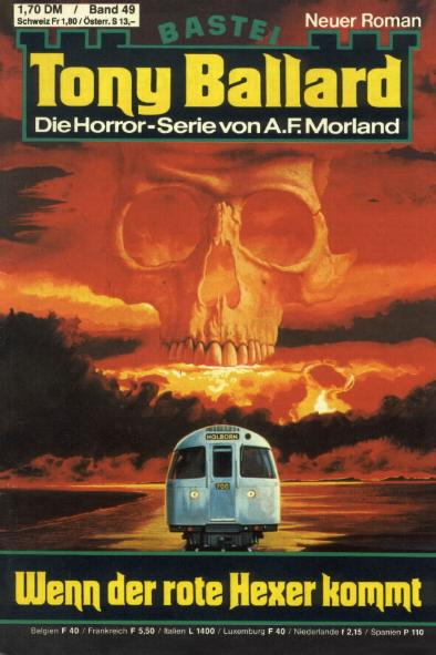 Tony Ballard Nr. 049: Wenn der rote Hexer kommt