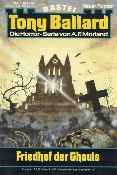 Tony Ballard Nr. 064: Friedhof der Ghouls