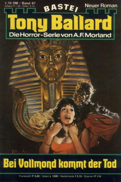 Tony Ballard Nr. 87: Bei Vollmond kommt der Tod