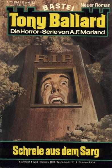 Tony Ballard Nr. 92: Schreie aus dem Sarg