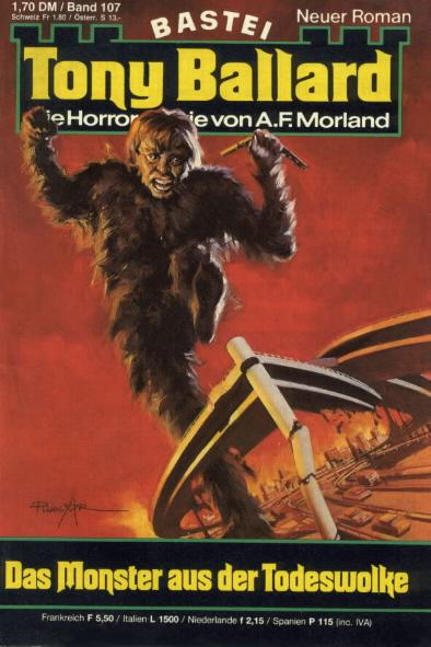 Tony Ballard Nr. 107: Das Monster aus der Todeswolke