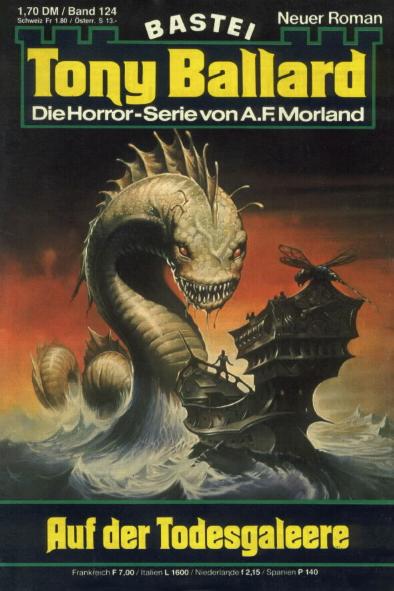 Tony Ballard Nr. 124: Auf der Todesgaleere