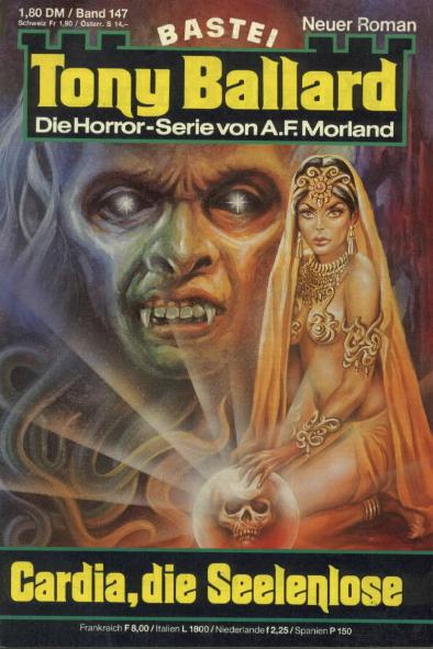 Tony Ballard Nr. 147: Cardia, die Seelenlose