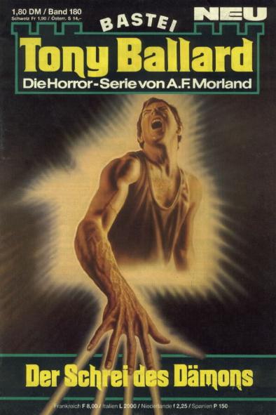 Tony Ballard Nr. 180: Der Schrei des D&auml;mons